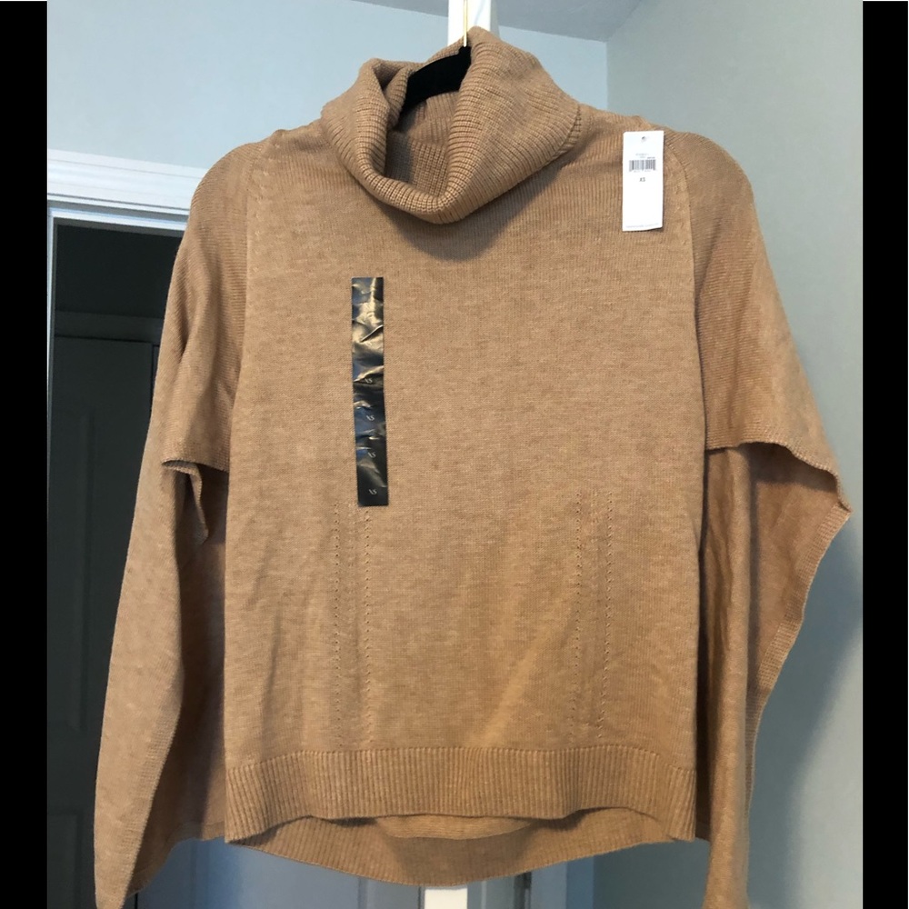 Banana Republic Factory poncho sweater